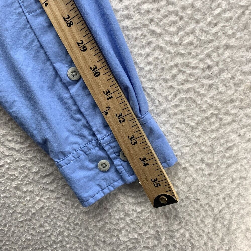 Columbia PFG Distant Water Button Up Shirt Mens XXL Blue Vented Fishing Outdoors - Picture 7 of 11